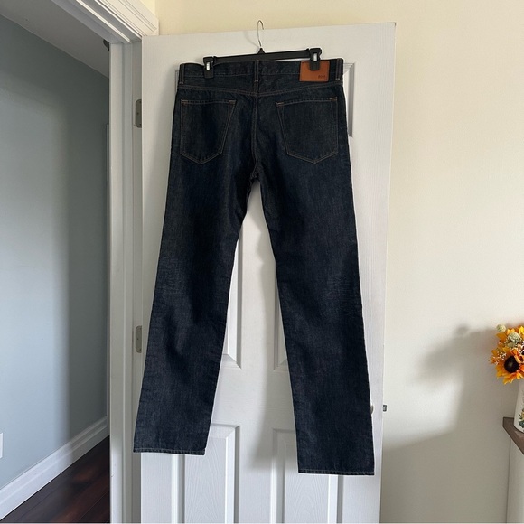 Size 38x36 Hugo Boss Maine Regular Fit Tall Comfort Stretch Denim in Dark Blue - Picture 5 of 10